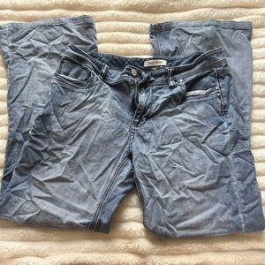 White House Black Market Medium Blue Straight-Leg Jeans